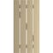 Ekena Millwork Rustic Four Board Spaced Board-n-Batten Riverwood Faux Wood Shutters w/Z-Board, 23 1/2W x 64H, PR SHUBSZ23X64RWPR - alternate 19